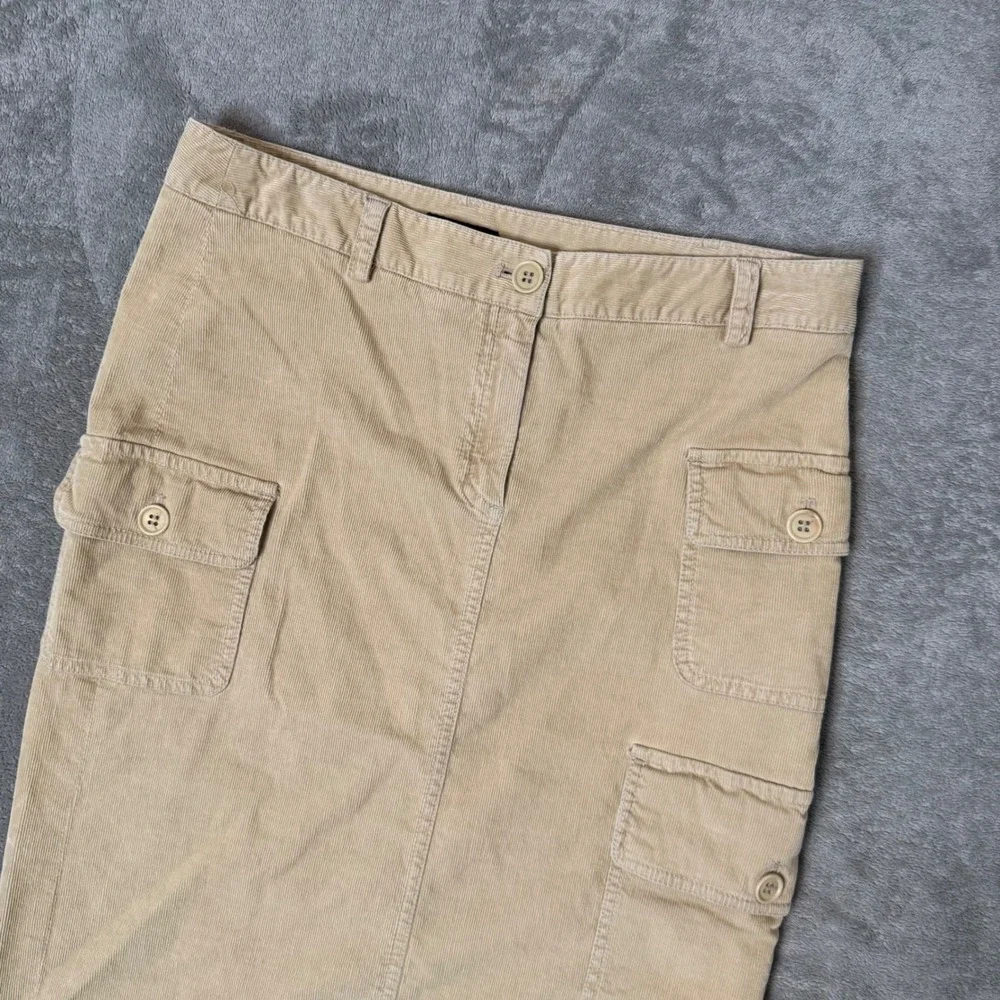 Theory Corduroy Cargo Utility Skirt Minimalist Size 4 Gorpcore Academia Preppy - Picture 7 of 11